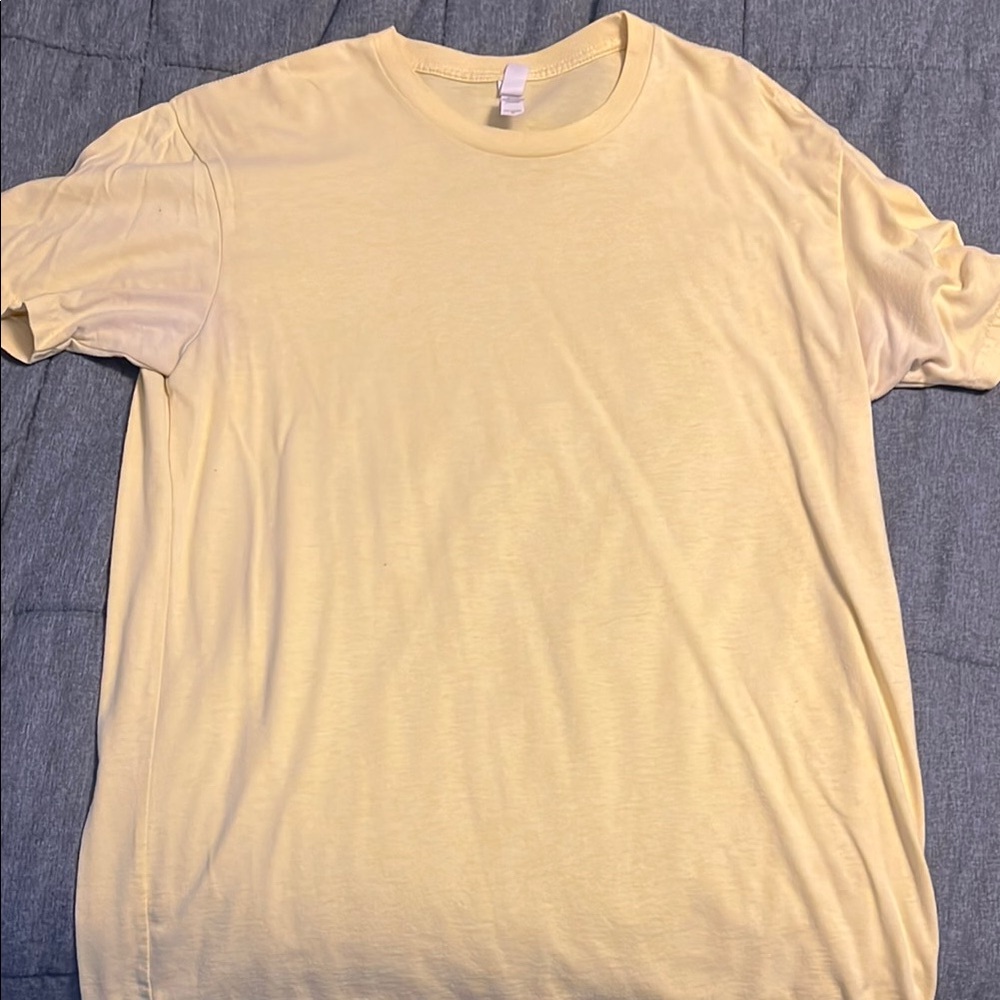 Men's Yellow T-Shirt